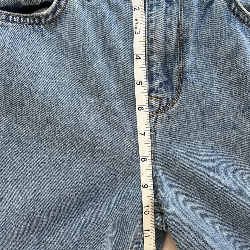 Zara Blue Flare Wide Leg Jeans - Picture 10 of 16